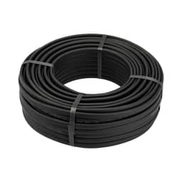 Кабель греющий (нагревательный) саморегулирующийся с УФ-защитой SRL30-2CR UV, экранированный, 30Вт/м, 1,0мм2/60м, бухта 50м REXANT