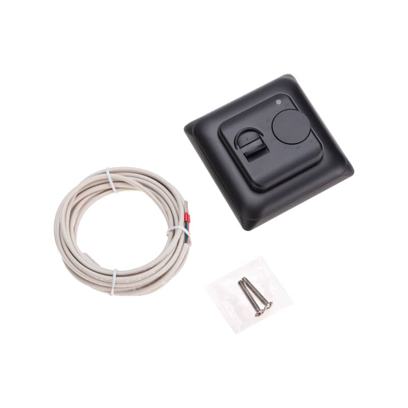 Терморегулятор механический R70XT черный REXANT 2