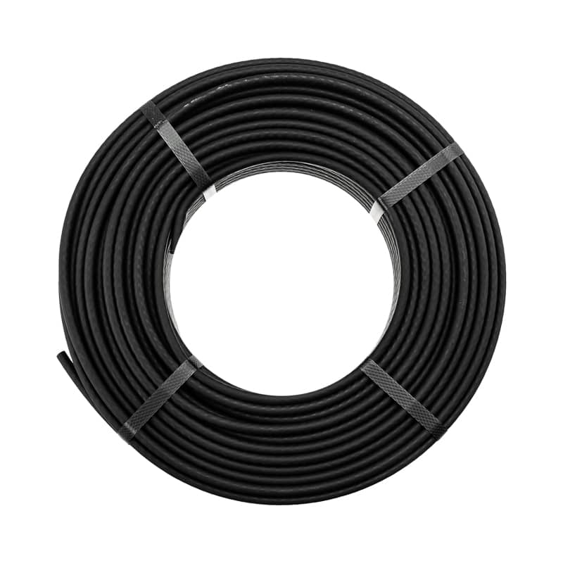 Кабель греющий (нагревательный) саморегулирующийся с УФ-защитой SRL40-2CR UV, экранированный, 40Вт/м, 1,0мм2/45м, бухта 100м REXANT 2