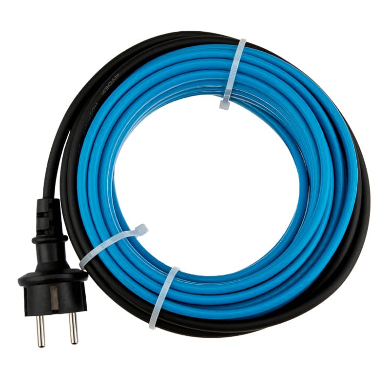 Кабель греющий саморегулирующийся модель SRL 15MSR-PB, на трубу, 10м/150Вт REXANT 4