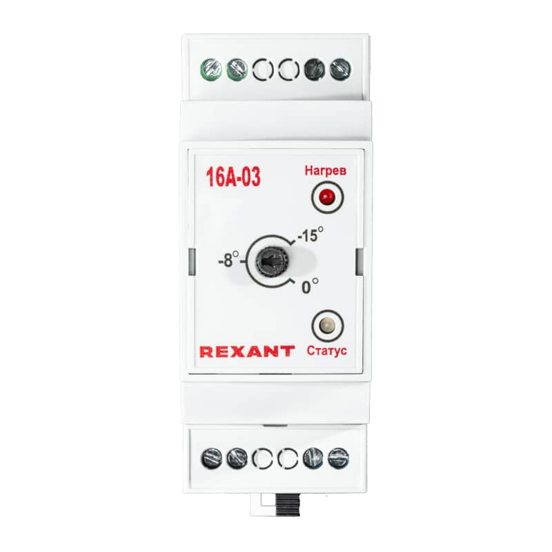 Терморегулятор TermoStat 16A-03 (на DIN-рейку) REXANT 1