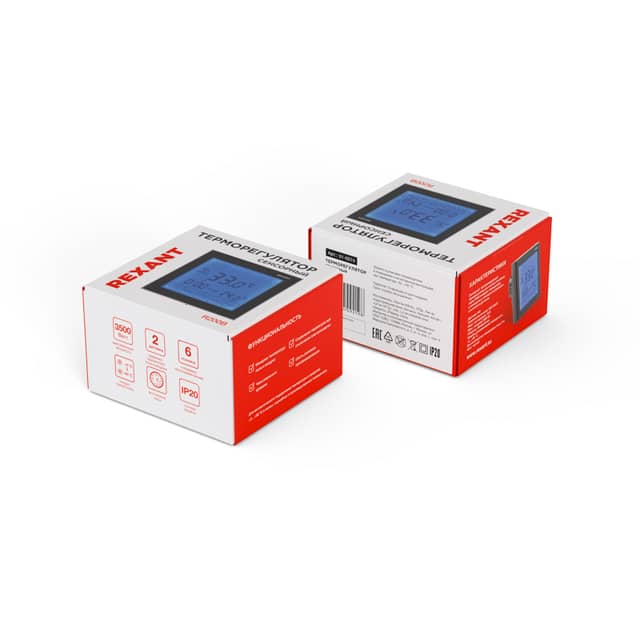 Изображение товара termoregulyator-tsifrovoy-r200b-sensornyy-programmiruemyy-chernyy-rexant 3