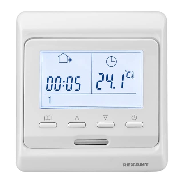 Изображение товара termoregulyator-tsifrovoy-r51xt-programmiruemyy-belyy-rexant-51-0532 1