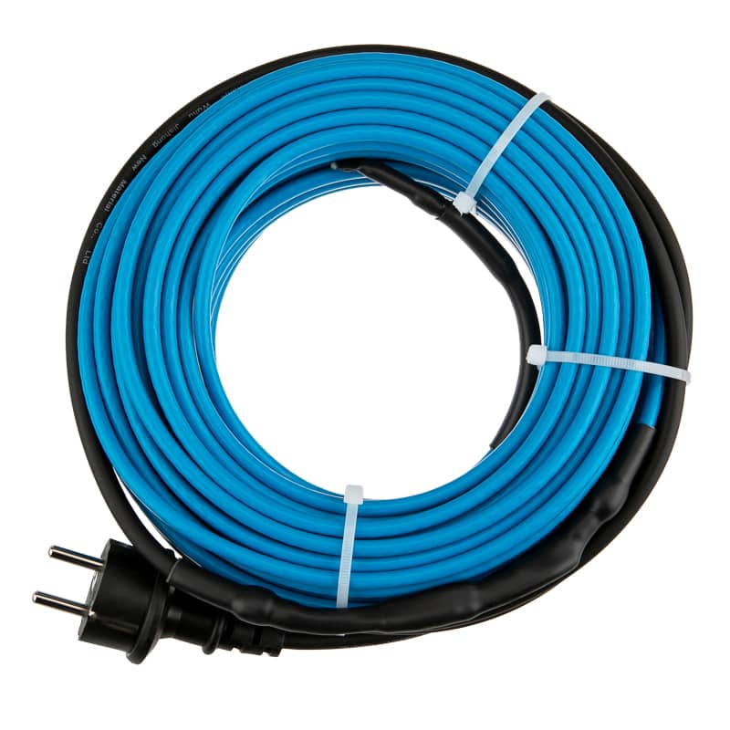 Кабель греющий саморегулирующийся модель SRL 15MSR-PB, на трубу, 20м/300Вт REXANT 3