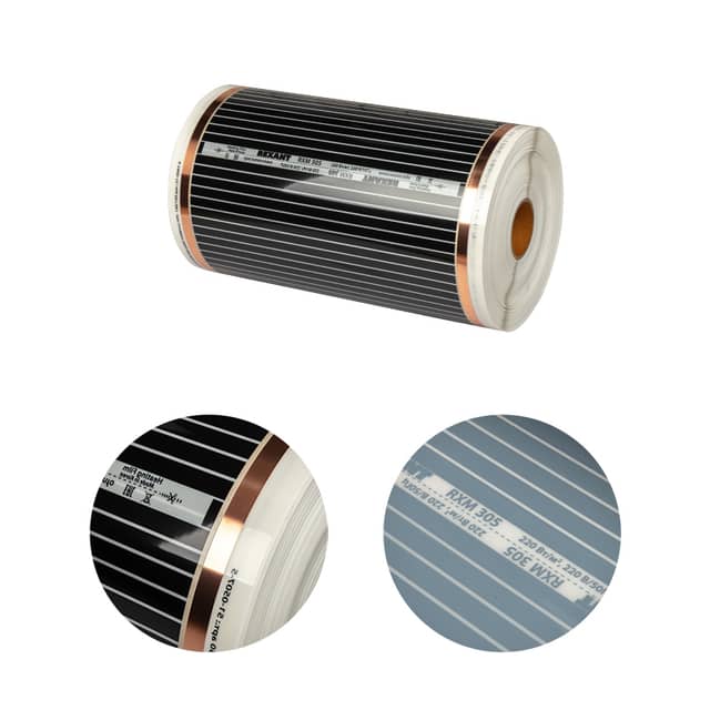 Изображение товара plenochnyy-teplyy-pol-rxm-305-220vtm2-shirina-50-sm-tolshchina-0-338-rulon-150m-rexant 2