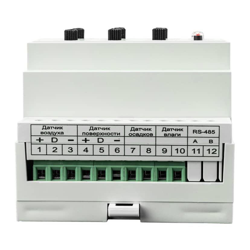 Терморегулятор (метеостанция) TermoStat 16A-04 (на DIN-рейку) REXANT 8