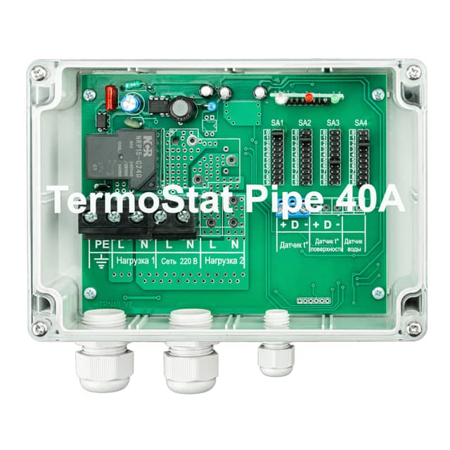Изображение товара termoregulyator-termostat-pipe-40a-ip65-rexant 1