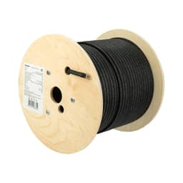 Кабель греющий (нагревательный) саморегулирующийся RSL-40HF 65/85 С°, экранированный, взрывозащищенный, Ex, UV, 40Вт/м, 1,0мм2/45м REXANT  