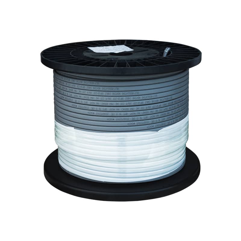 Кабель греющий (нагревательный) саморегулирующийся SRL16-2, неэкранированный, 16Вт/м, 0,5мм2/70м, бухта 300м PROconnect 1