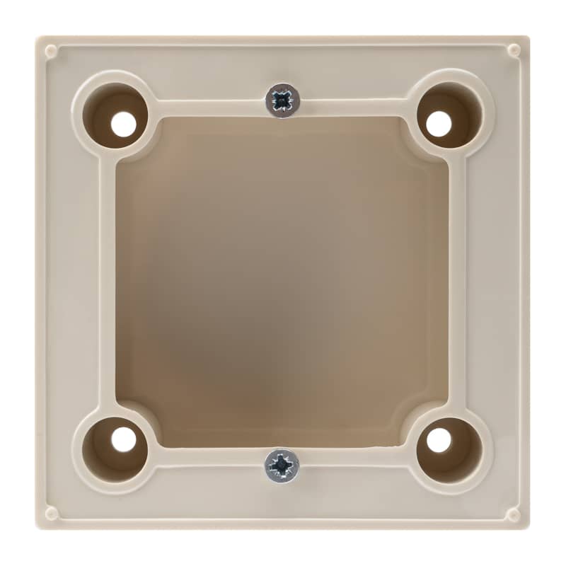 Бокс для накладного монтажа электроустановочных изделий BN-01 бежевый REXANT 4