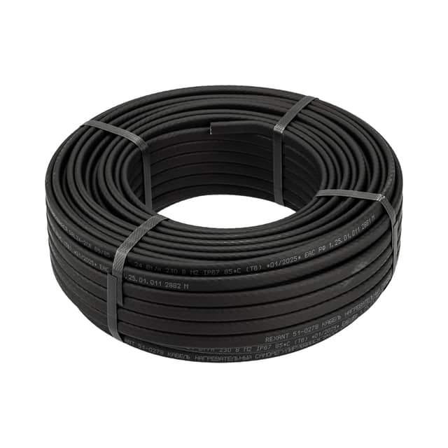 Изображение товара kabel-greyushchiy-nagrevatelnyy-samoreguliruyushchiysya-srl24-2cr-ekranirovannyy-24vtm-0-9mm270m-buhta-50m-rexant 1