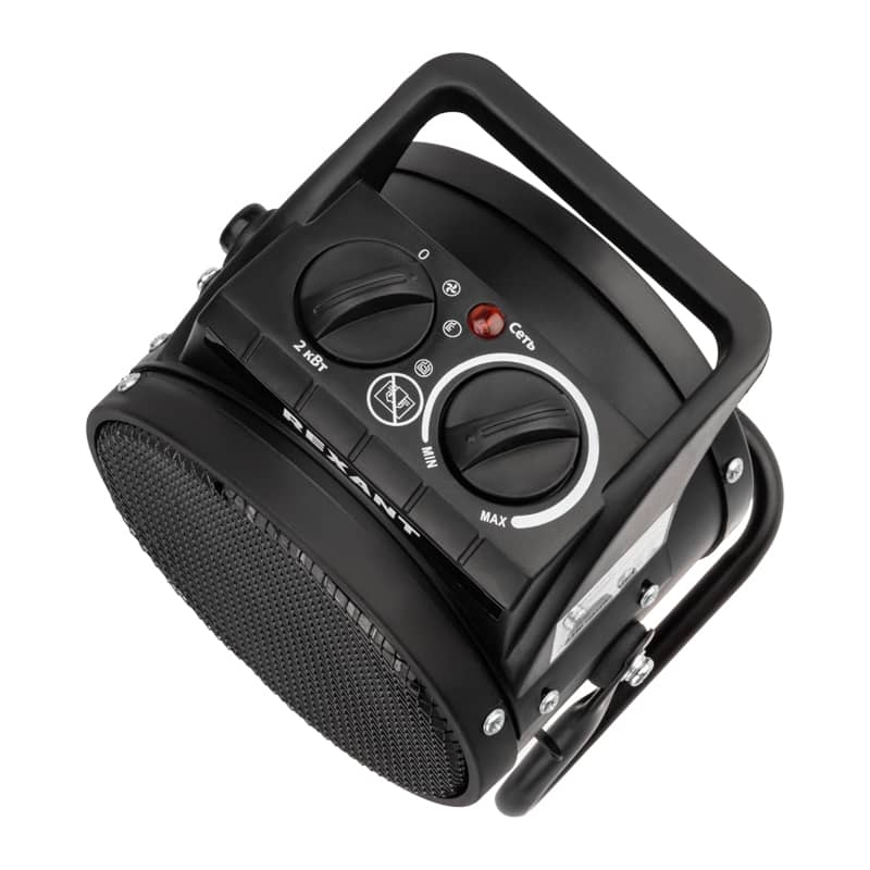 Пушка тепловая электрическая, круглая, PTC, 2кВт REXANT 5