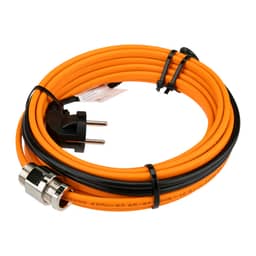 Кабель греющий саморегулирующийся пищевой SRP 10-2CR (10 ККНС 2ЛПп-ЭЛ) 65/85, готовый комплект в трубу, 6м/60Вт PROconnect