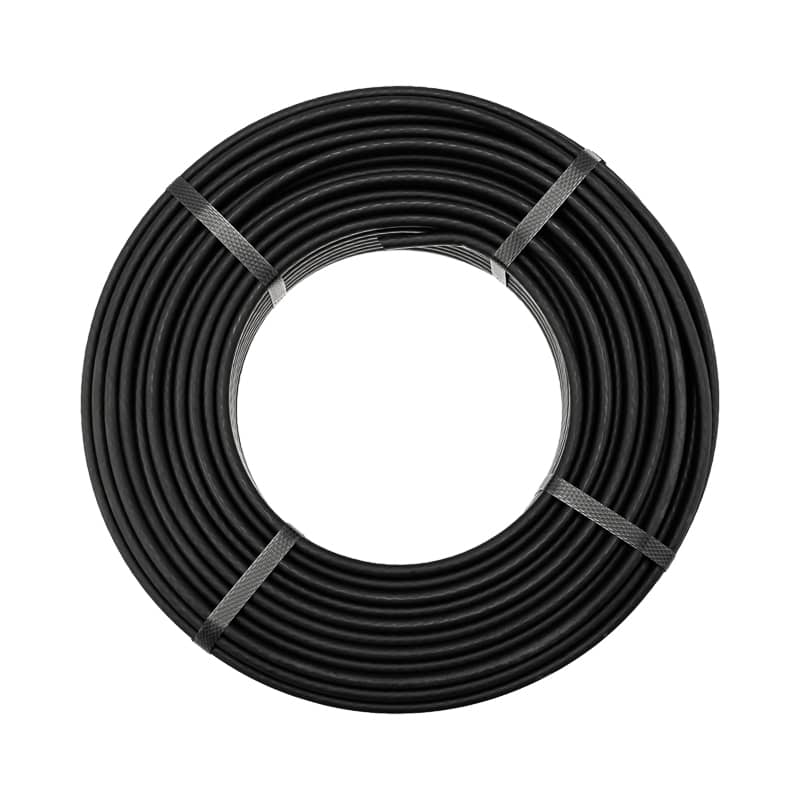 Кабель греющий (нагревательный) саморегулирующийся с УФ-защитой SRL30-2CR UV, экранированный, 30Вт/м, 1,0мм2/60м, бухта 50м REXANT 2