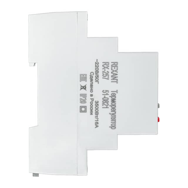 Изображение товара termoregulyator-tsifrovoy-rx-257-programmiruemyy-c-diapazonami-raboty-na-din-reyku-rexant-51-0821 4