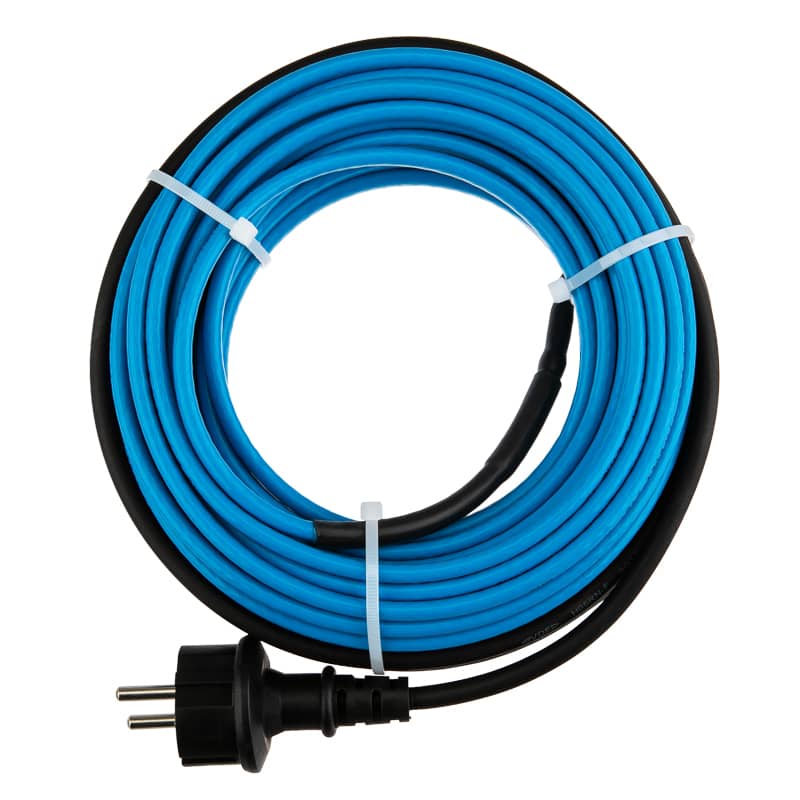 Кабель греющий саморегулирующийся модель SRL 15MSR-PB, на трубу, 15м/225Вт REXANT 3