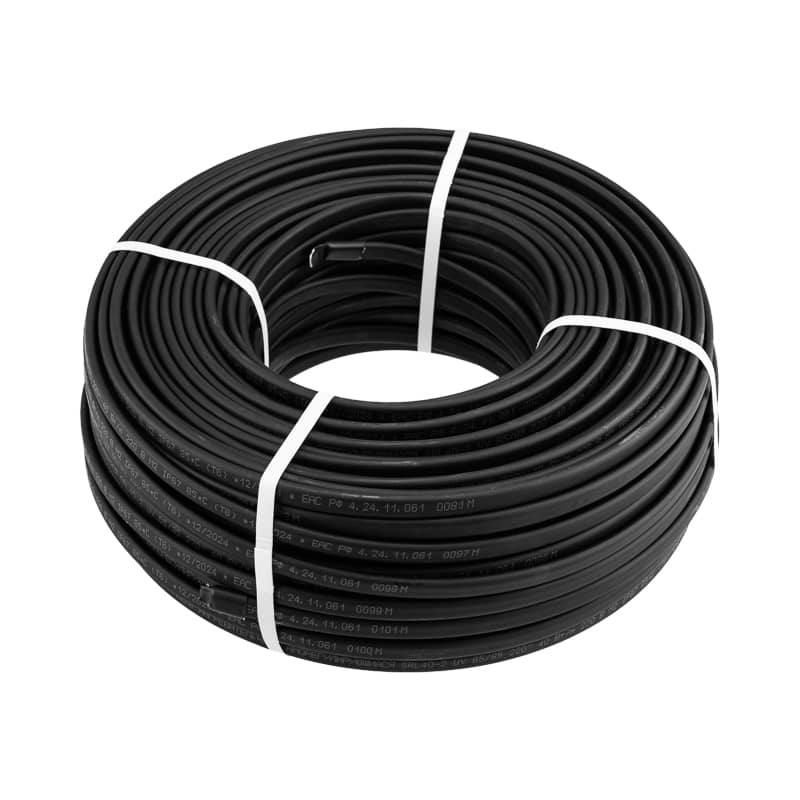 Кабель греющий (нагревательный) саморегулирующийся с УФ-защитой SRL40-2 UV, неэкранированный, 40Вт/м, 0,9мм2/40м, бухта 100м PROconnect 1