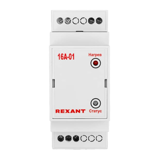 Изображение товара termoregulyator-termostat-16a-01-na-din-reyku-rexant 1