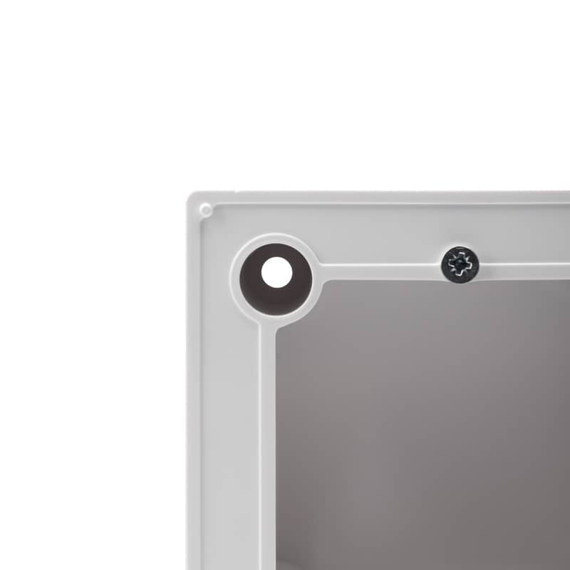 Бокс для накладного монтажа электроустановочных изделий, глубина 43 мм, белый REXANT 3