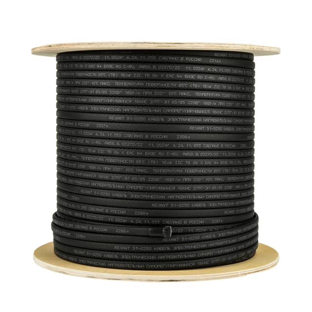 Изображение товара kabel-greyushchiy-samoreguliruyushchiysya-16kns-2ltg-el-6585-ekranirovannyy-vzryvozashchishchennyy-ex-uv-16vtm-1-0mm2115m-buhta-200m-rexant 4