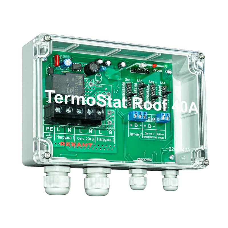 Терморегулятор TermoStat Roof 40A IP65 REXANT 5