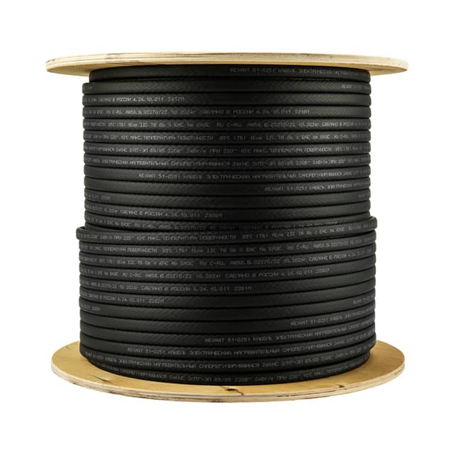 Изображение товара kabel-greyushchiy-nagrevatelnyy-samoreguliruyushchiysya-rsl-24hf-6585-s-ekranirovannyy-vzryvozashchishchennyy-ex-uv-24vtm-1-0mm275m-rexant 4