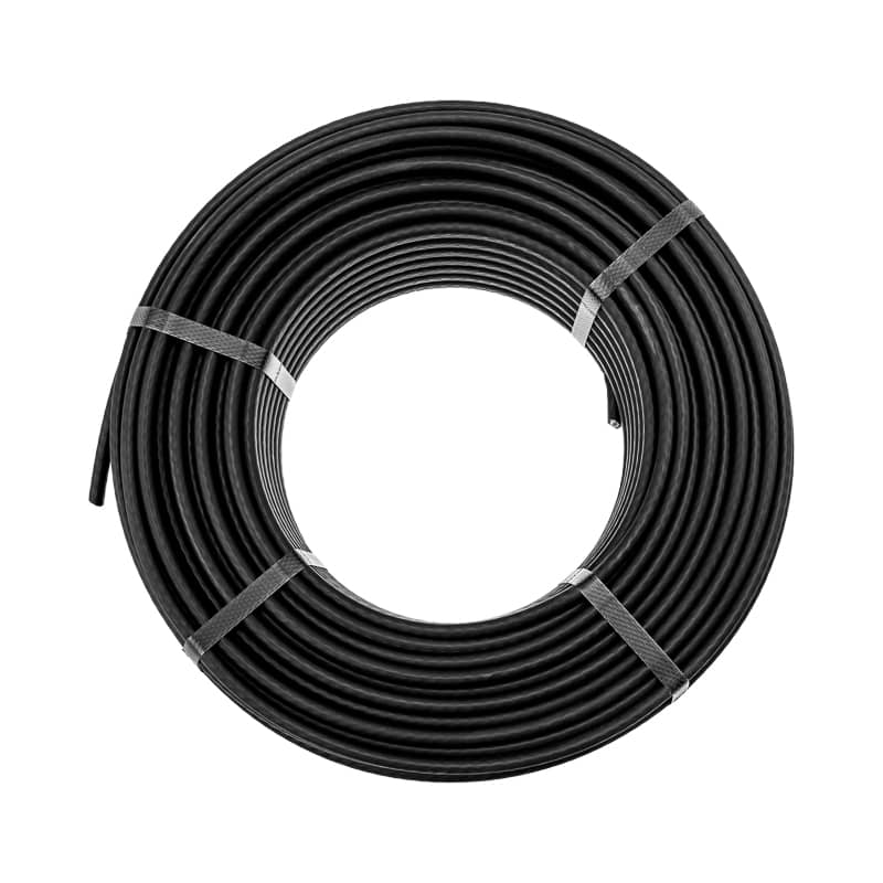 Кабель греющий (нагревательный) саморегулирующийся с УФ-защитой SRL40-2CR UV, экранированный, 40Вт/м, 1,0мм2/45м, бухта 50м REXANT 2