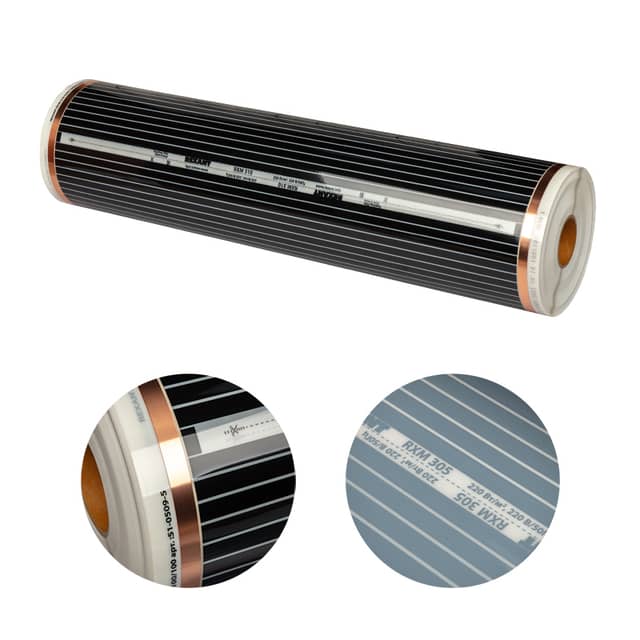 Изображение товара plenochnyy-teplyy-pol-rxm-310-220vt-m2-shirina100-sm-tolschina-0-338-rulon100m-rexant-51-0509-5 2