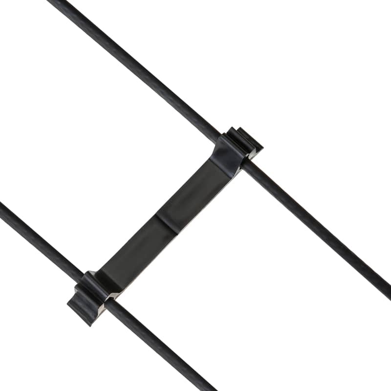 Зажим RX/K-2 для крепления греющего кабеля на карниз скатной кровли, ендова, 25 шт. REXANT 2