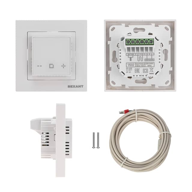Изображение товара termoregulyator-tsifrovoy-rx-44w-sensornyy-programmiruemyy-s-wi-fi-belyy-rexant-sovmestim-s-ramkoy-schneider-legrand-abb-gira 3