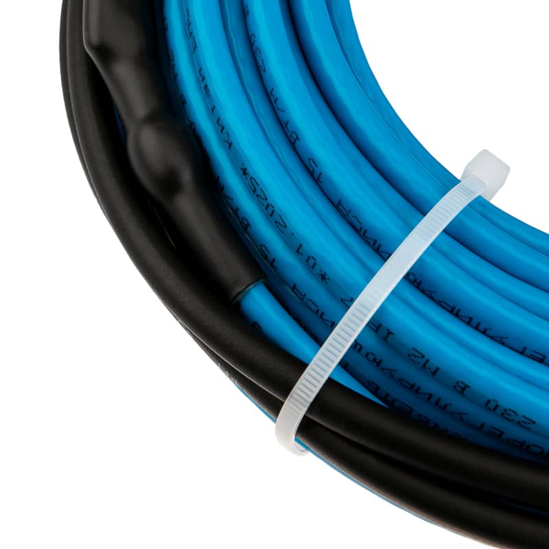 Кабель греющий саморегулирующийся модель SRL 15MSR-PB, на трубу, 20м/300Вт REXANT 2