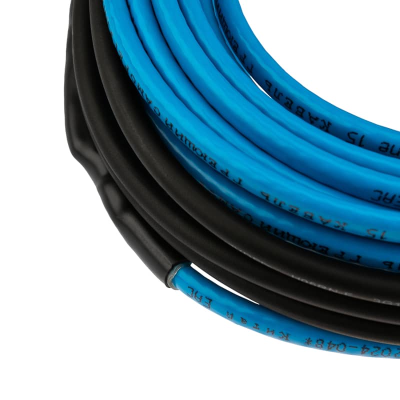 Кабель греющий саморегулирующийся модель SRL 15MSR-PB, на трубу, 15м/225Вт REXANT 2