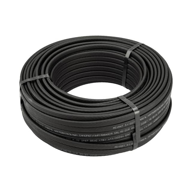 Изображение товара kabel-greyushchiy-nagrevatelnyy-samoreguliruyushchiysya-srl16-2cr-ekranirovannyy-16vtm-0-9mm2105m-buhta-50m-rexant 1