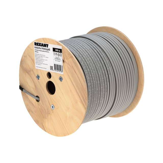 Изображение товара kabel-greyushchiy-nagrevatelnyy-samoreguliruyushchiysya-srl16-2-neekranirovannyy-16vtm-0-9mm2105m-buhta-300m-rexant 2