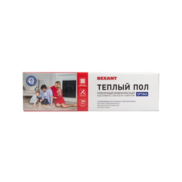 Изображение товара plenochnyy-teplyy-pol-optima-150-1m-0-5h2m-150vt-rexant 4