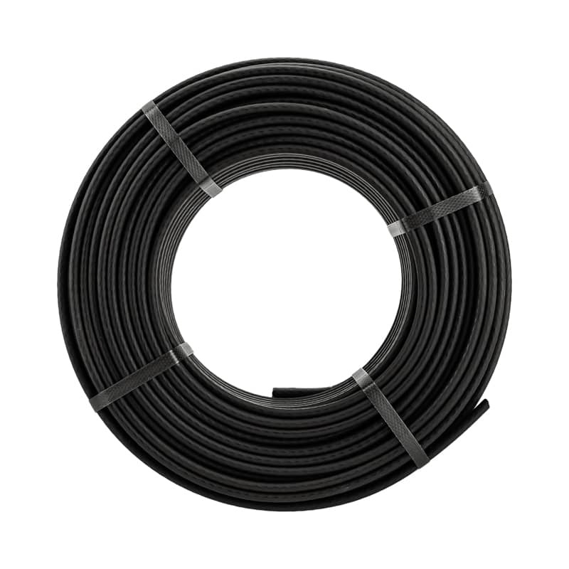 Кабель греющий (нагревательный) саморегулирующийся SRL24-2CR, экранированный, 24Вт/м, 0,9мм2/70м, бухта 50м REXANT 3