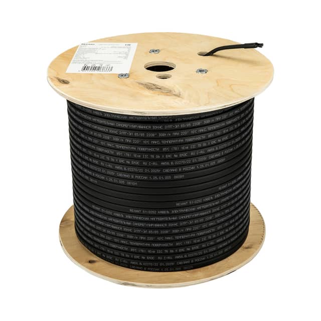 Изображение товара kabel-greyushchiy-nagrevatelnyy-samoreguliruyushchiysya-rsl-30hf-6585-s-ekranirovannyy-vzryvozashchishchennyy-ex-uv-30vtm-1-0mm260m-rexant 2