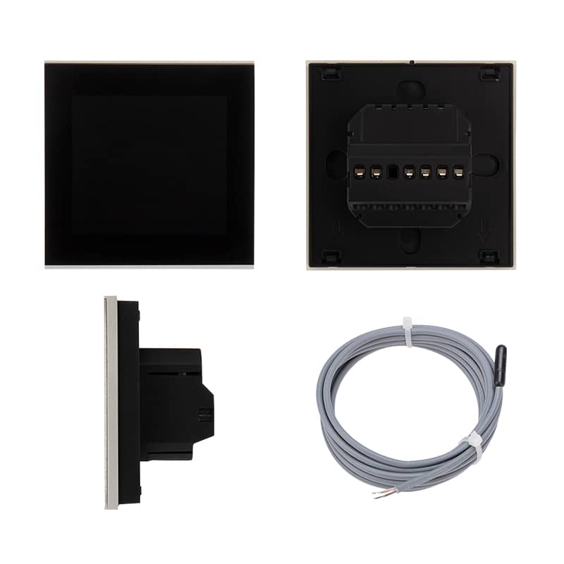 Терморегулятор цифровой R300B сенсорный, программируемый, черный REXANT 2