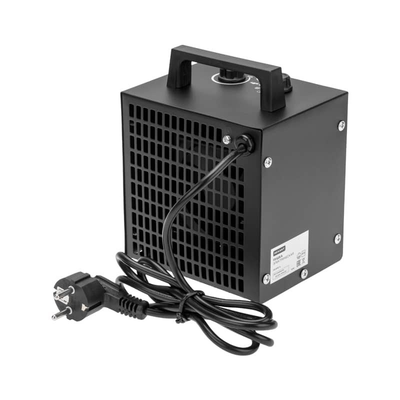 Пушка тепловая (тепловентилятор) электрическая, квадратная, PTC, 2кВт REXANT 2