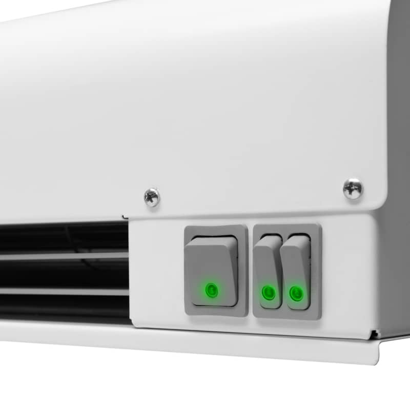 Тепловая завеса ТеплоБарьер-3 (3 кВт), белая REXANT 8